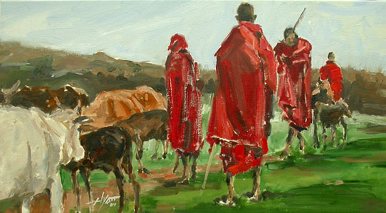 Masai Pillars