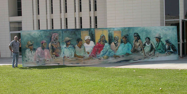 The Last Supper at 30 ft. 