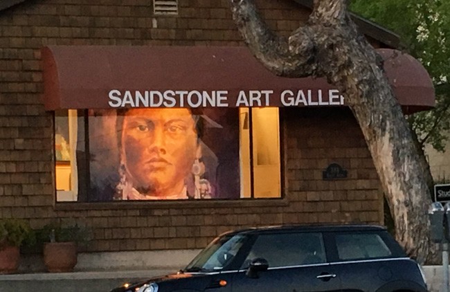 Sandstone-Indian-Face