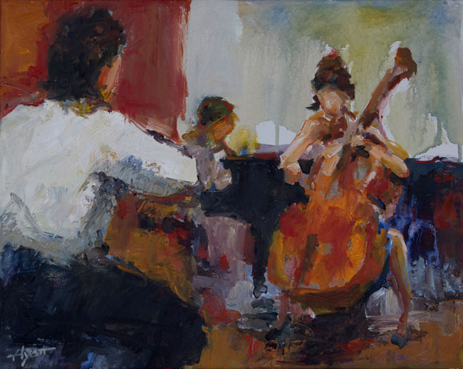 Image result for piano trio painting