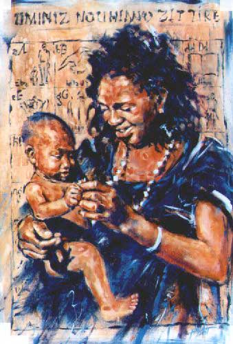 Alphapbet Artist, Mother