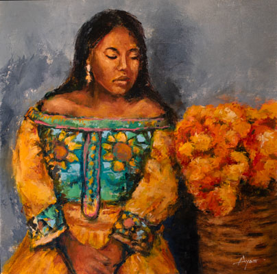 Basket of Flowers