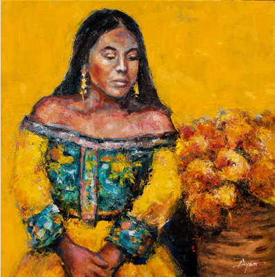 Basket of Flowers