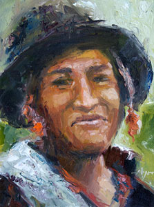 Face of Peru