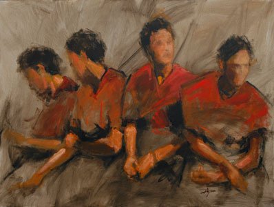 Four on a Bench