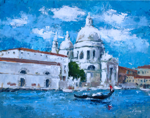 Gondolier in Red