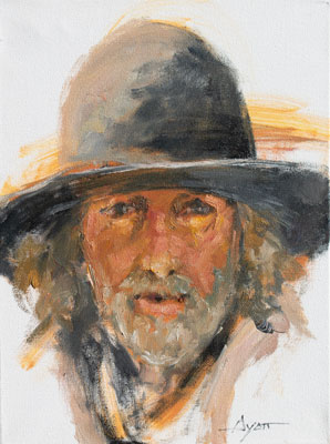 Mountain Man Felt Hat