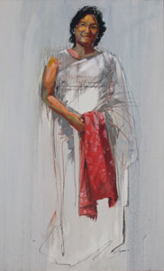 Red Shawl