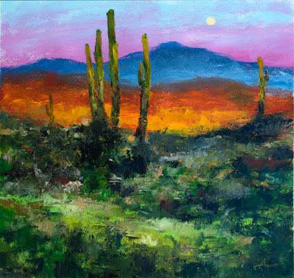 Saguaro Moon