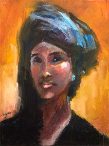 Somali Earring by Hyatt Moore - Painter