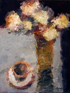 Vase and Cup Left