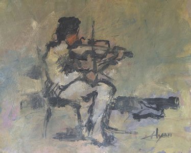 Violin Seated