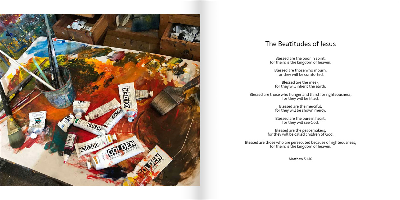 The Beatitudes Nine Paintings and the Process of their Making Epub-Ebook
